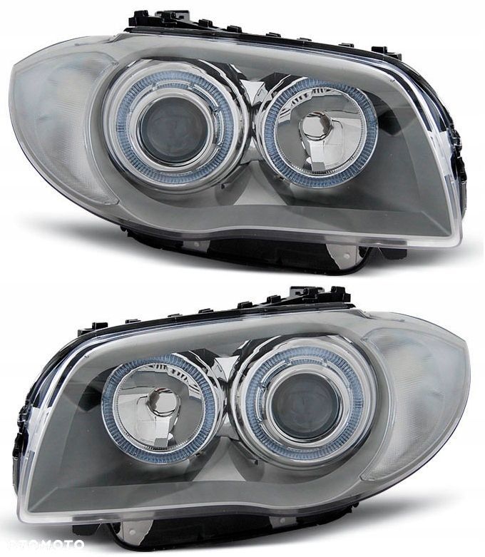 Reflektor Lampa kpl Tuning Xenon-look H7 Bmw 1 e81 e82 e87 e88 2004-2013 - 1