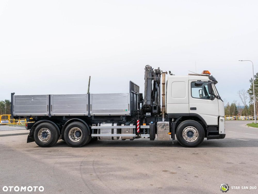 Volvo FM430 6x2 HIAB 166 E-5 HIPRO HDS Żuraw Wywrotka - 16