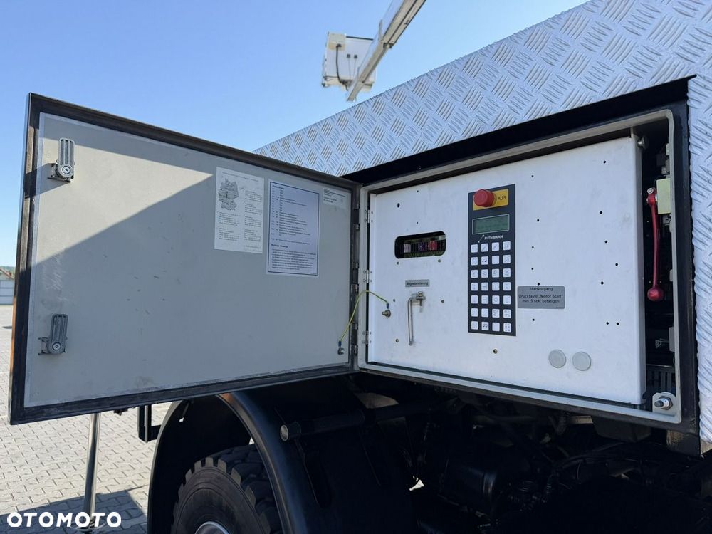 Mercedes-Benz UNIMOG 437 4x4 Zwyżka RUTHMANN STEIGER TB 220 Podnośnik Koszowy - 11