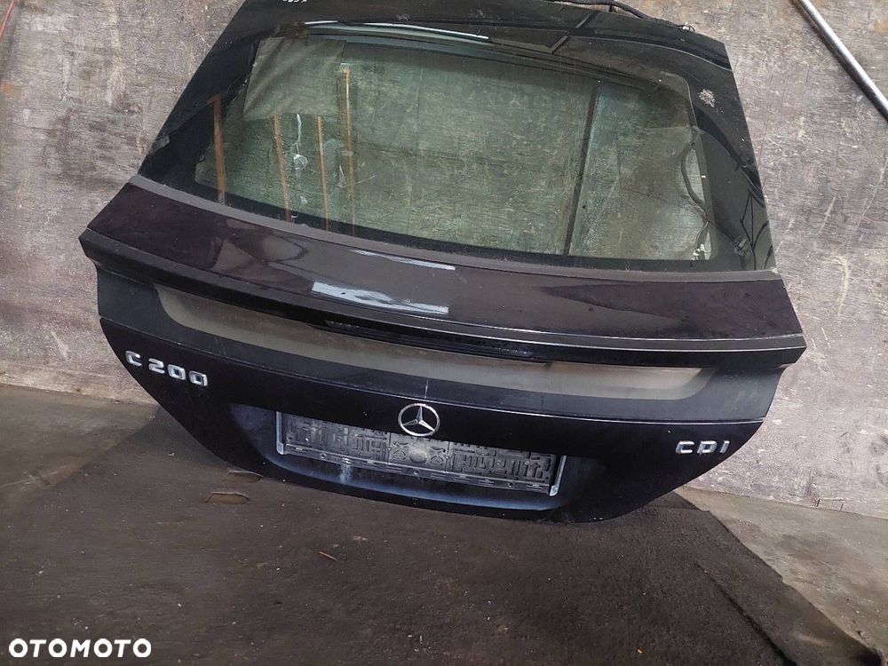 KOMPLETNY TYŁ ZDERZAK KLAPA MERCEDES-BENZ W203 C200 COUPE LIFT C189 - 9