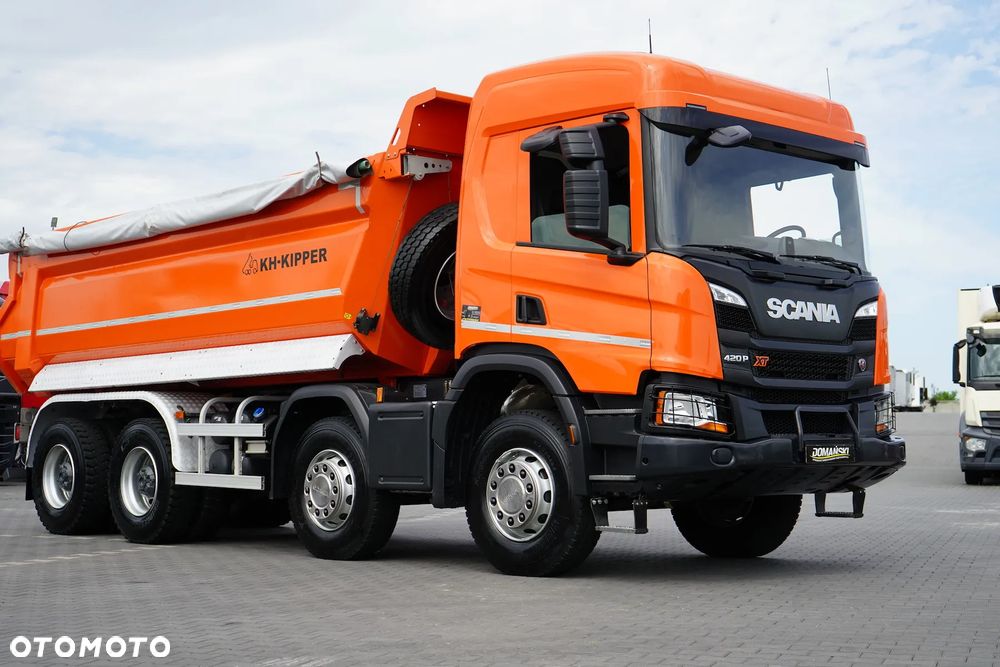 Scania / P 420 / XT / EURO 6 / WYWROTKA / 8 X 4 / ŁAD. 18 500 KG - 32