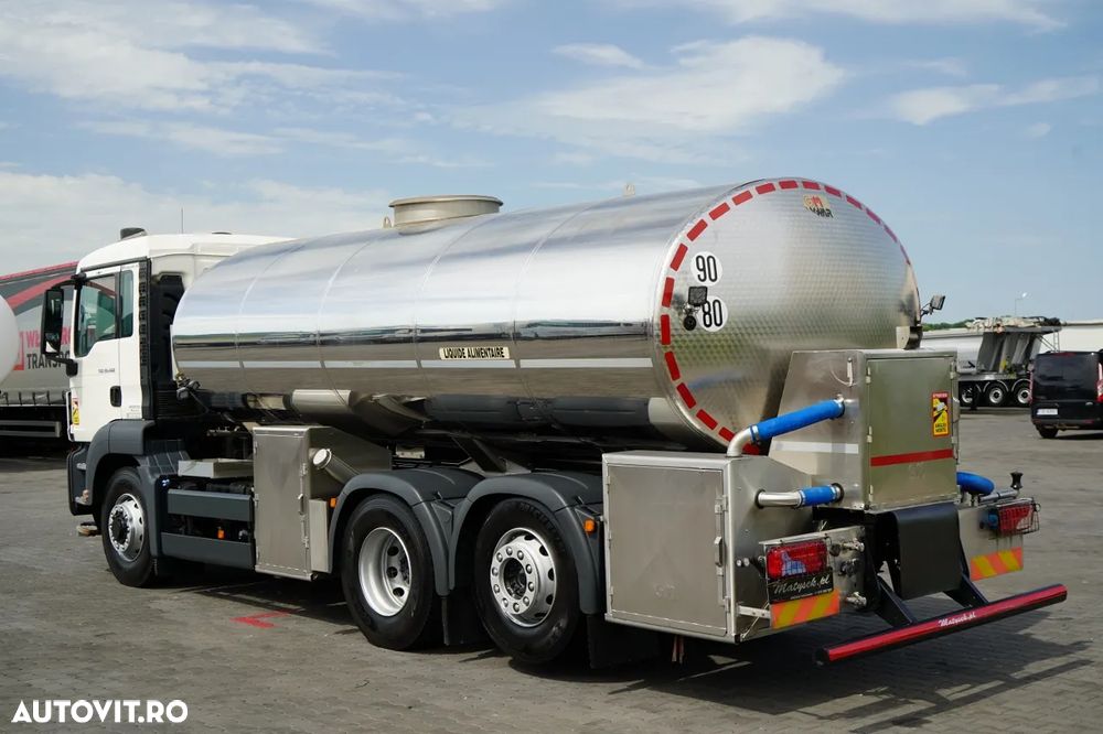 MAN TGS 460 / CISTERNĂ 15.000 L / 6x4 / 6x2 / 4x4 / PUNȚĂ RIDICATĂ / EURO 6 / - 6