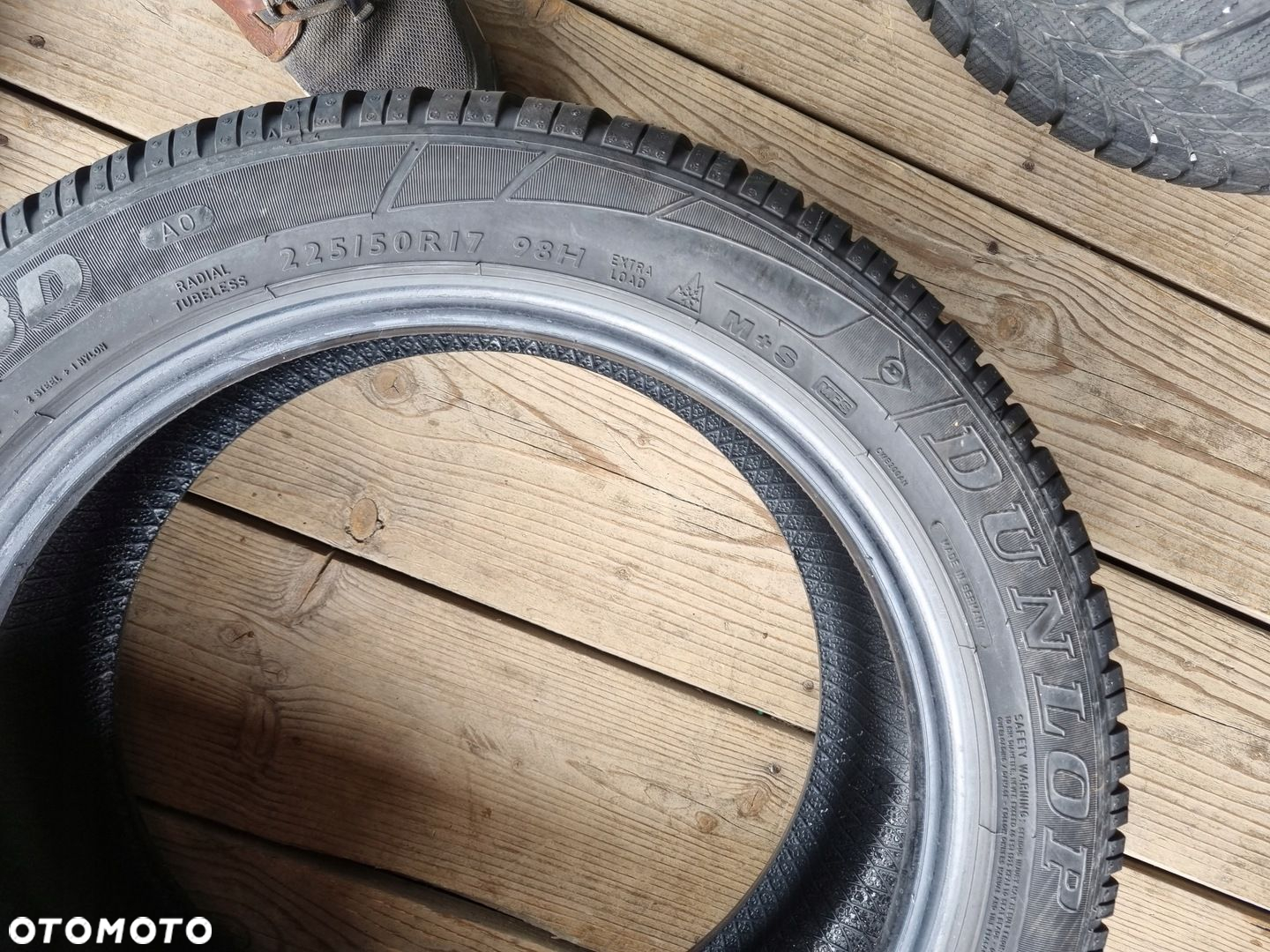 OPONY DUNLOP WINTER SPORT 3D 225/50R17 98H 2012r, 6.5/4,2mm 4szt - 11