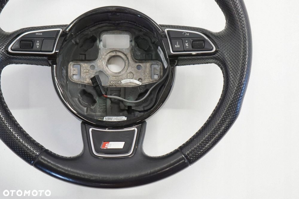 AUDI A4 B8 LIFT 15R KIEROWNICA SKÓRA MULTI S-LINE 8K0419091AC - 2