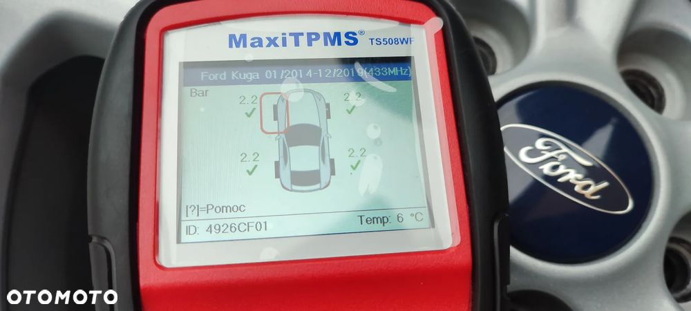 Koła Zimowe Felgi Aluminiowe Oryg. Ford Kuga 17 Cali 7,5J Et52,5 Ø63,4mm Czujniki 235/55/17  CJ5C-1007-B2B - 18