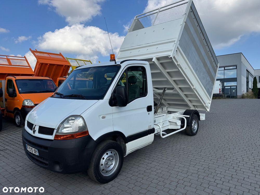 Renault Master Wywrotka Aluminiowy Kontener wysokie burty Wywrot Kiper I wł - 1
