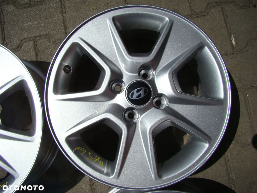 a370 4x100 6Jx15 Hyundai Accent Bayon Getz I20 I10 niemontowane - 5