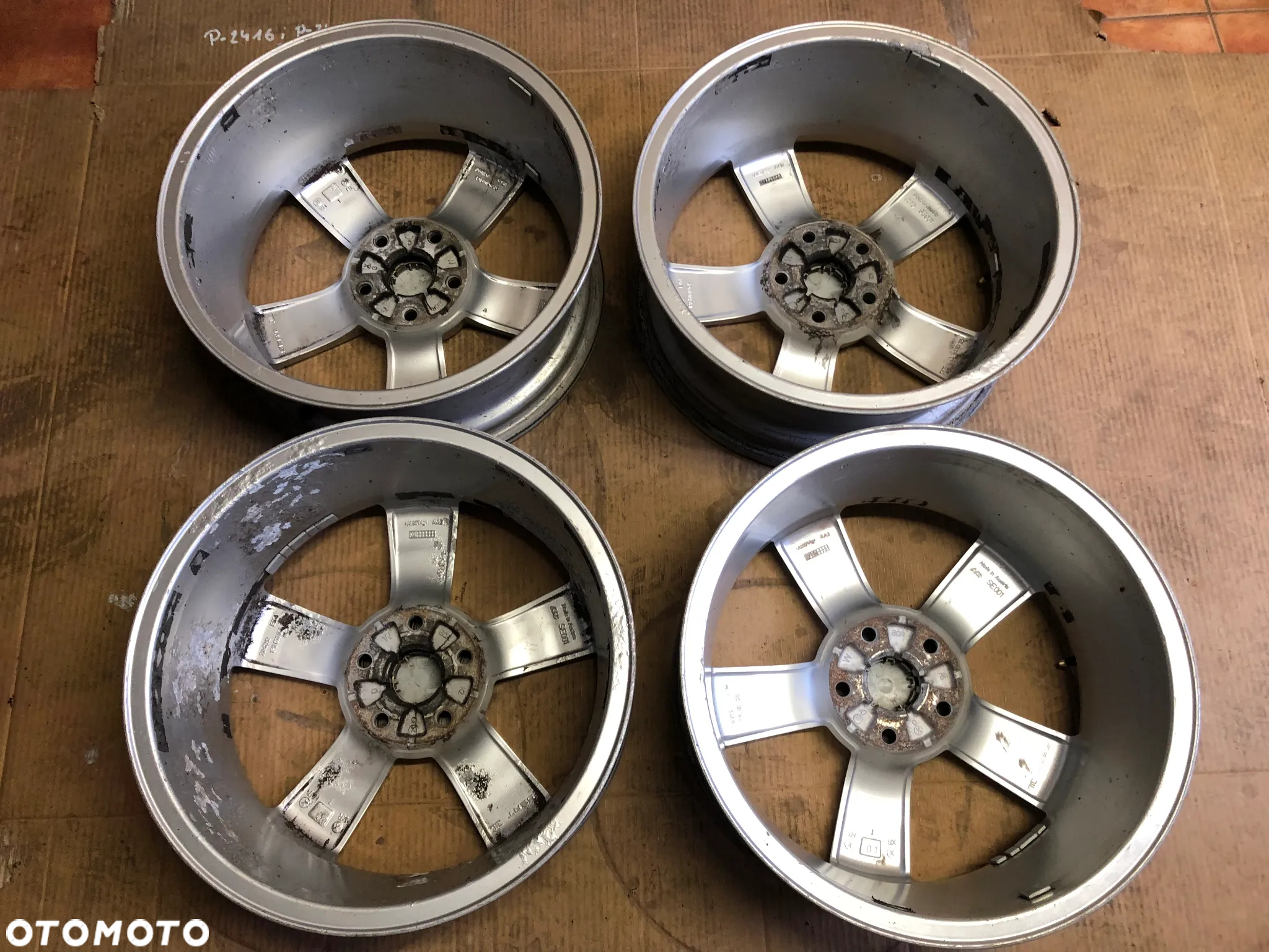 Felgi Aluminiowe Alufelgi 17''5x112 7J ET:54 57,1 MM Seat Leon II Altea 1P0601025C - Gwarancja Wysyłka Montaż - 10