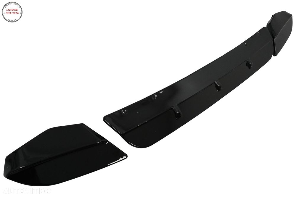 Prelungire Bara Fata Negru Lucios BMW X4 G02 (2018+)- livrare gratuita - 4