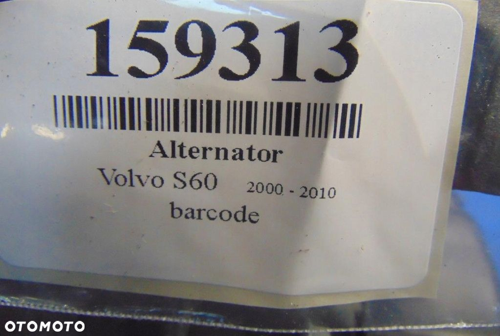 VOLVO S60 2.0T ALTERNATOR 0986041730 - 7