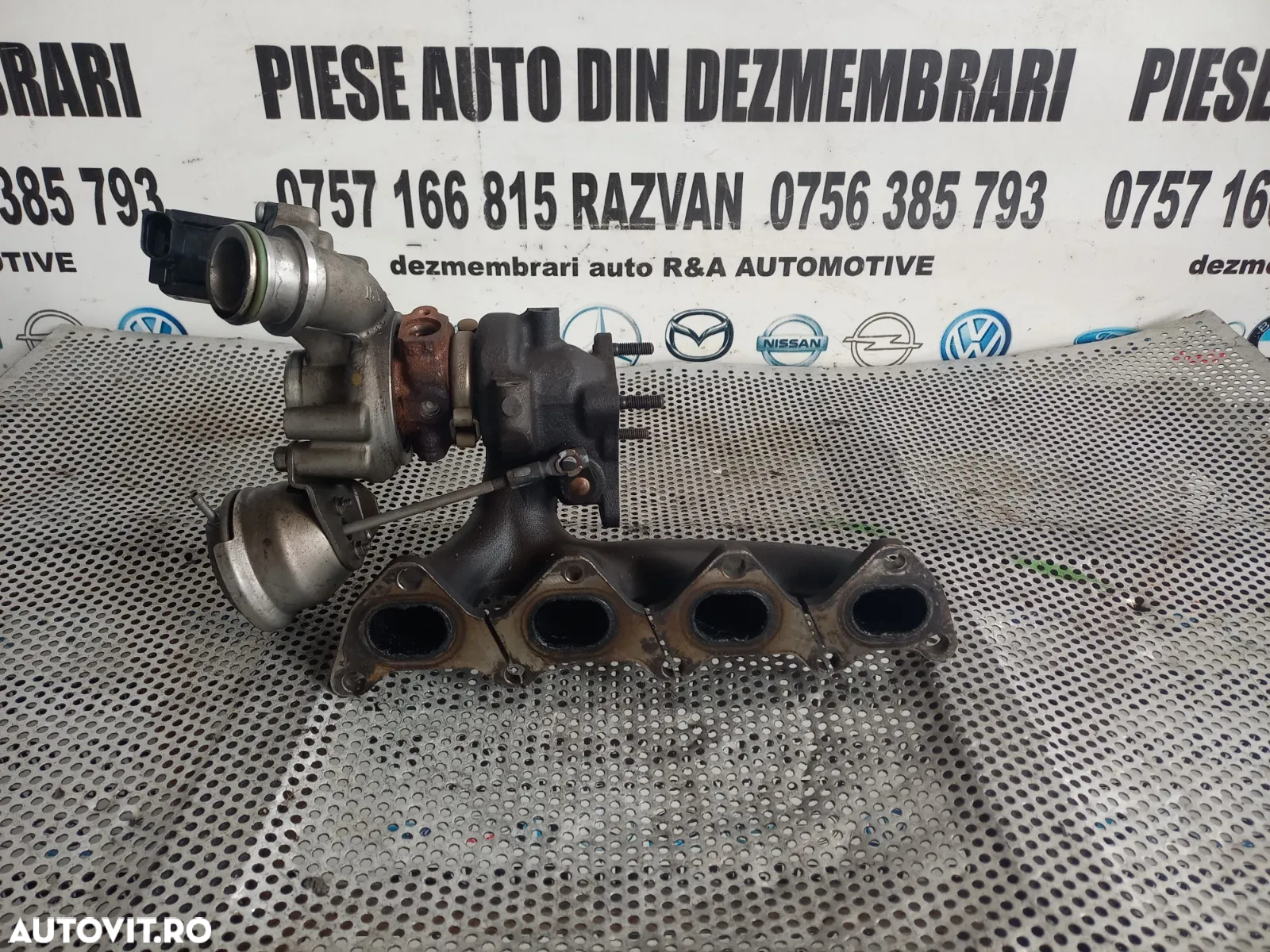 Turbo Turbina Vw Golf 5 6 Touran Scirocco Jetta Audi Seat Skoda 1.4 TSI Motor CAX Cod 03CC - Dezmem - 8