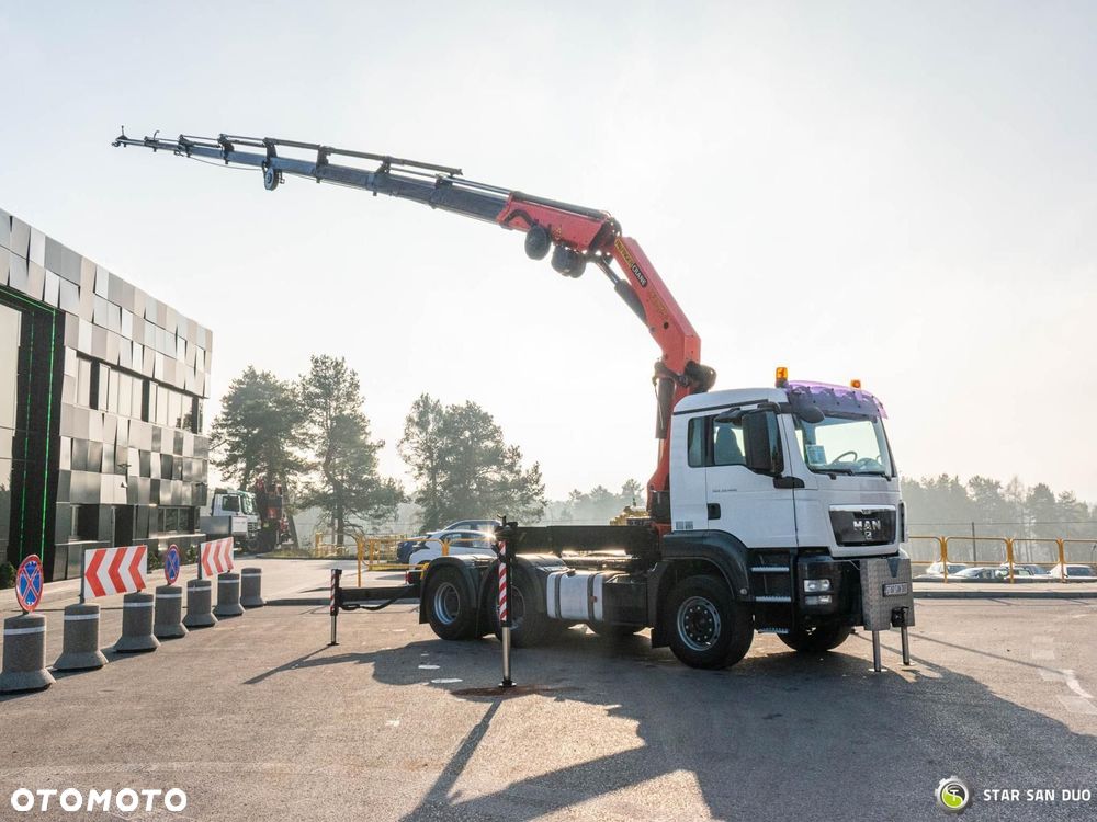MAN TGS 33.400 6x4 PALFINGER PK 29002 HDS Żuraw Wciągarka Ciągnik - 3