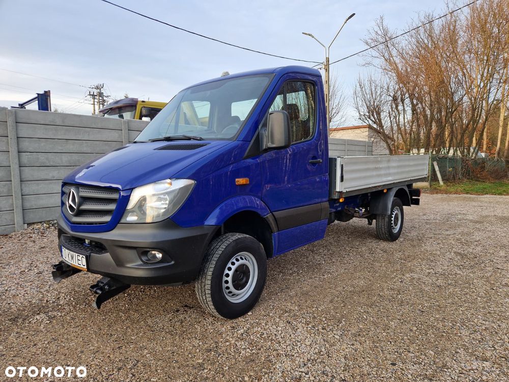 Mercedes-Benz Sprinter 316 CDI 2.2 4X4 All Road Off Road Czołownica pod Pług do śniegu Z Niemiec Skrzynia Paka Platforma - 2