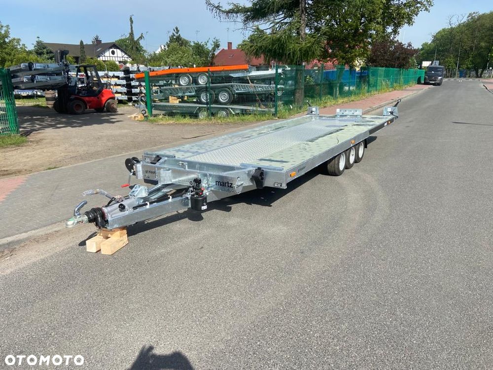 Martz Laweta Martz GT KIPPBAR 580/3 DMC 3500kg 580x206cm  3 osie uchylana hydraulicznie wypełnienie sklejka+alu Częstochowa - 3