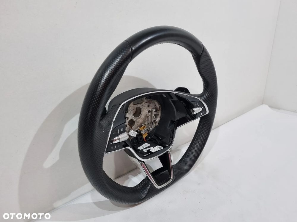 SKODA ENYAQ KAROQ KAMIQ OCTAVIA IV KIEROWNICA MULTIFUNKCJA 5E3419093AM ŁADNA - 2
