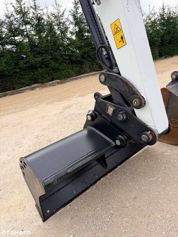 Bobcat Minikoparka Bobcat e50Z 5ton e55 e60 Cat 303.5 304  305 3xłyżki Ramię LOONG dodatkowe linie hydr wyjścia AUX1 + 2 przeciw waga MAX-dociążenie gąsienice 85% od nowości 1 właściciel z Niemiec Auto IDLEE po serwisie Widły wiertnica grabie i inne za dopłatą Szybkozłącze hydr Miller łyżka przedsiębierna Pług  Kubota Takeuchi Jcb - 31