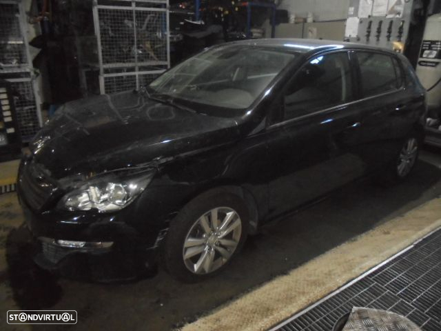 Carro MOT: 9HP  9H06  DV6DTED PEUGEOT 308 2014 1.6HDI 92CV 5P PRETO DIESEL - 2