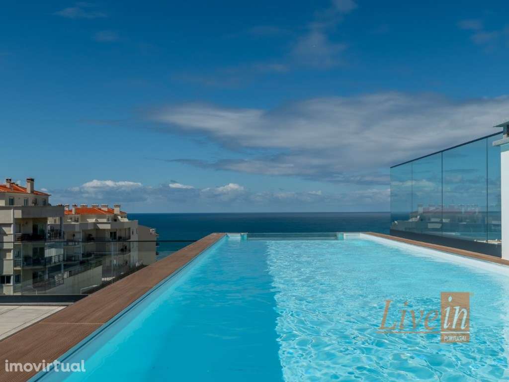 Apartamento T2 Novo com piscina privada e vista mar na Ericeira - Grande imagem: 2/28