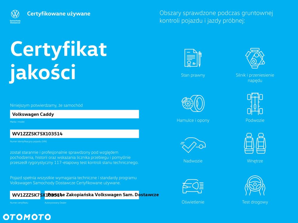 Volkswagen Caddy Cargo Maxi 2.0TDI 102KM M6 - 5