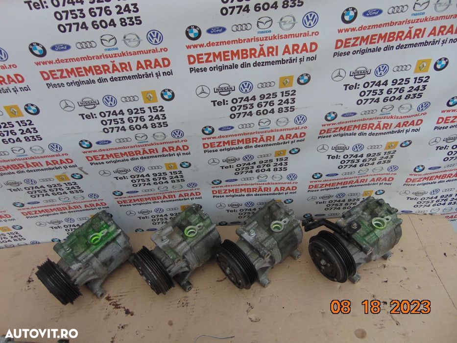 Compresor clima fiat 1.4 500 500c 500l abarth panda tipo 0.9 lancia yp - 1