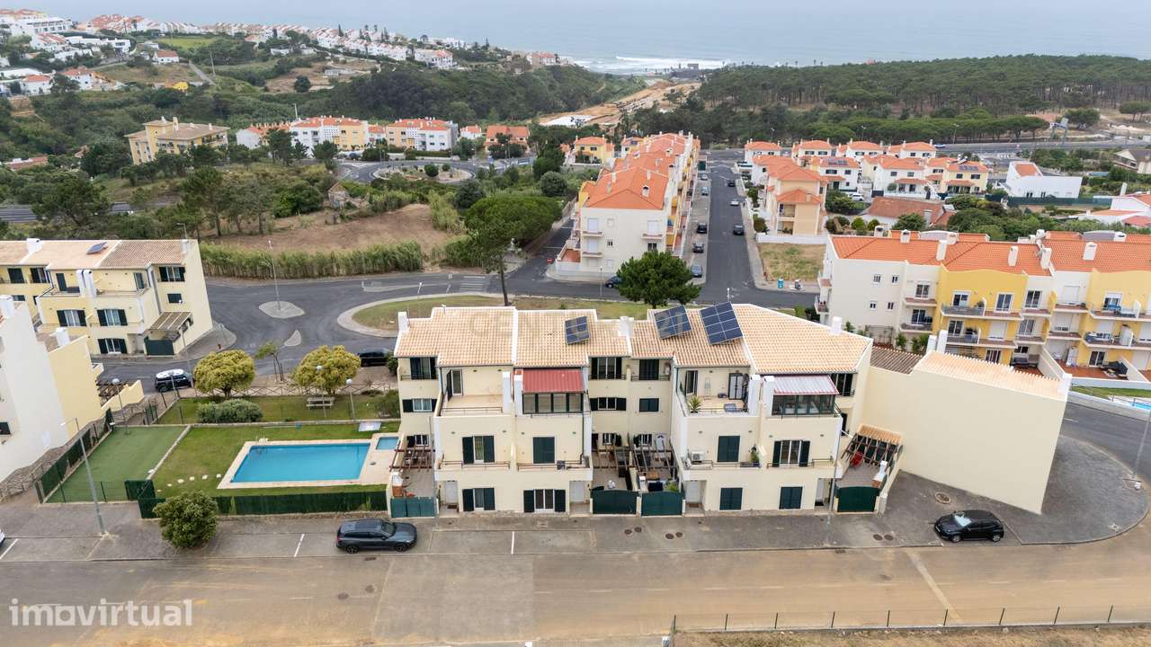 Moradia T3 com vista mar e piscina, na Ericeira - Grande imagem: 2/48