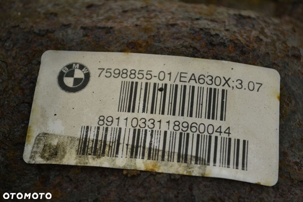 BMW E87 116D MOST TYLNY DYFER DYFERENCJAŁ 7598855 - 7