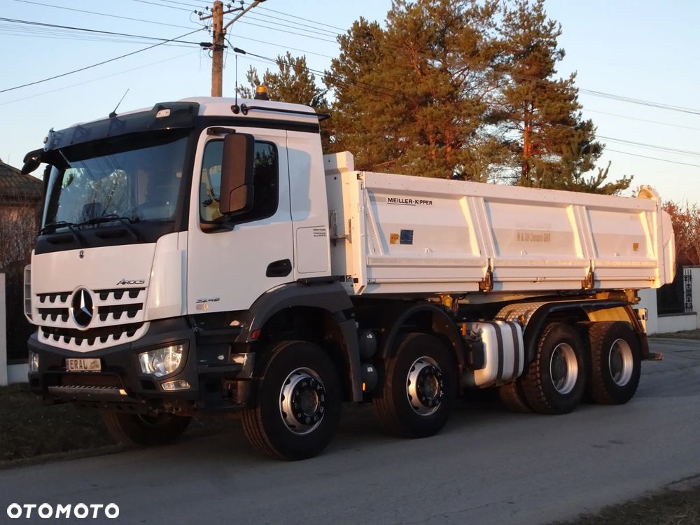 Mercedes-Benz Arocs 3246 Hydroburta Meiller Kipper 8x4 idealny stan - 2
