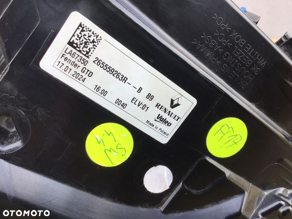 Lampa tylna lewa Renault Scenic V 5 E-Tech Led - 4