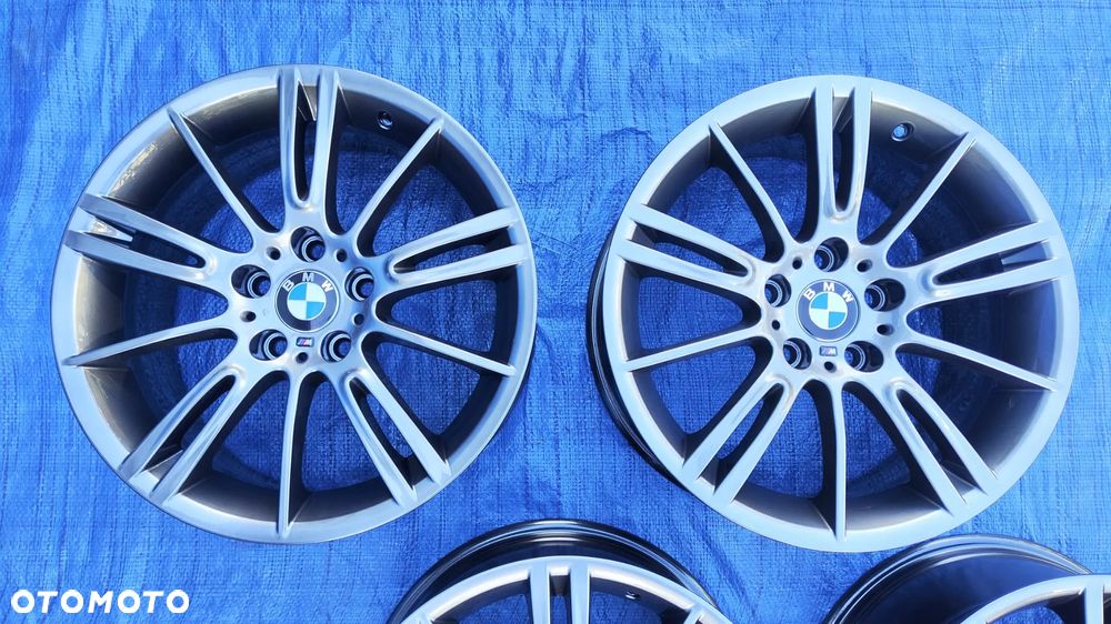 FELGI ALUMINIOWE ALUFELGI ORYGINALNE M-PAKIET 18'' PRZÓD 8J IS34 TYŁ 8.5J IS37 8036933 8036934 BMW E90 E91 E92 E93 - 3