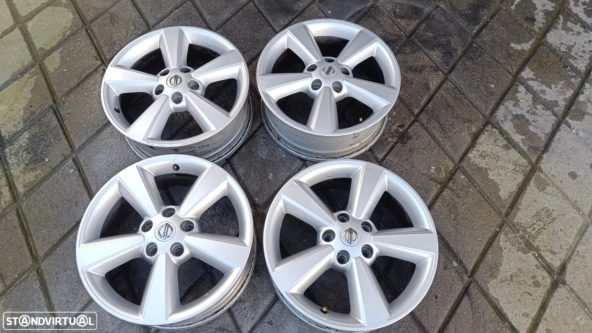 4 jantes 17 Nissan qashqai / Renault furacão 5x114.3 - 6