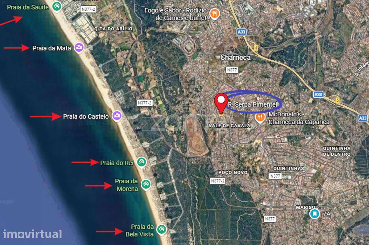 Terreno - Charneca da Caparica - Grande imagem: 3/15