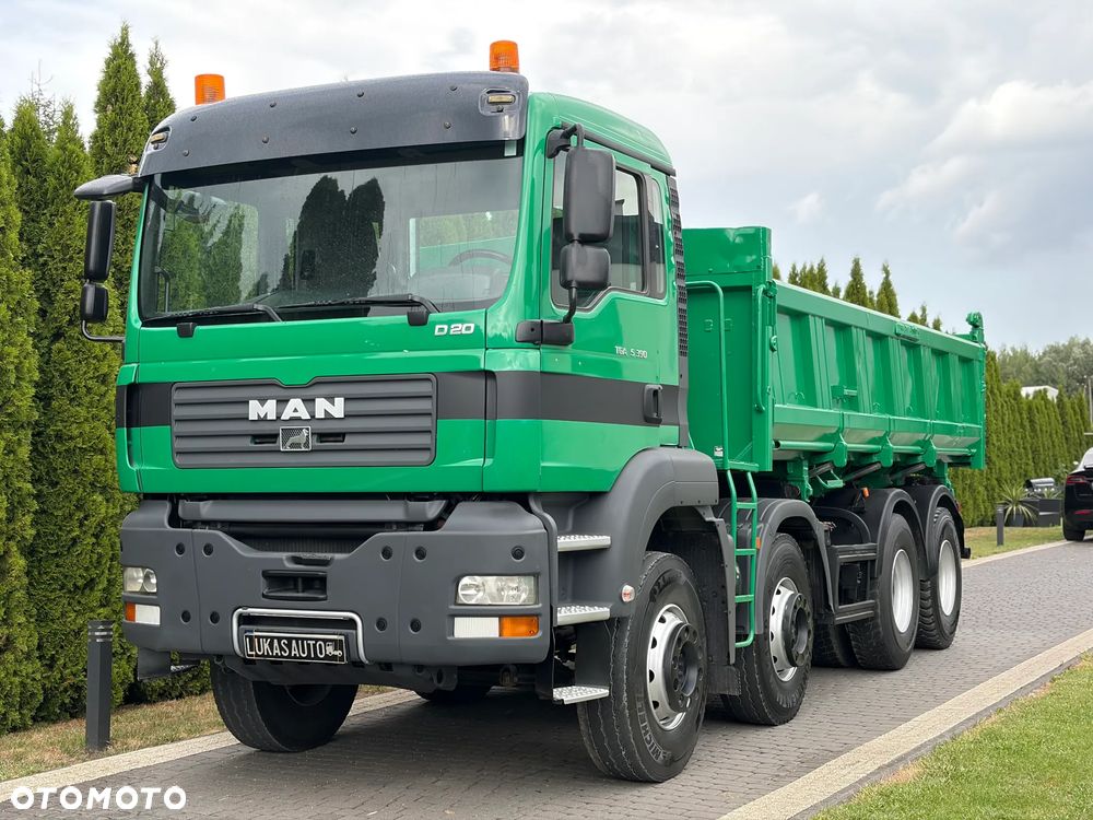 MAN TGA 35.390 8X4 WYWROTKA HYDROBURTA MEILLER - 2