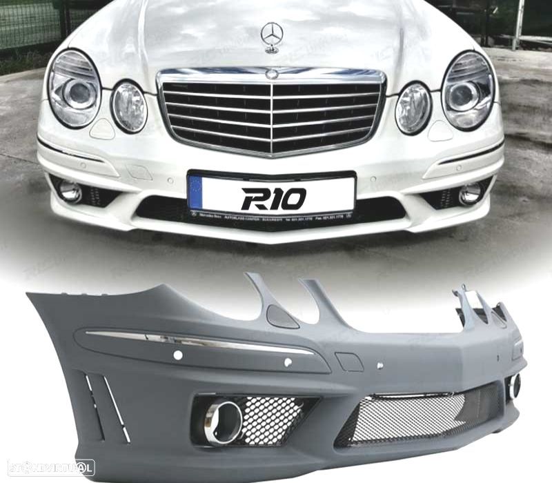 PÁRA-CHOQUES FRONTAL MERCEDES W211 06-09 LOOK AMG - 1