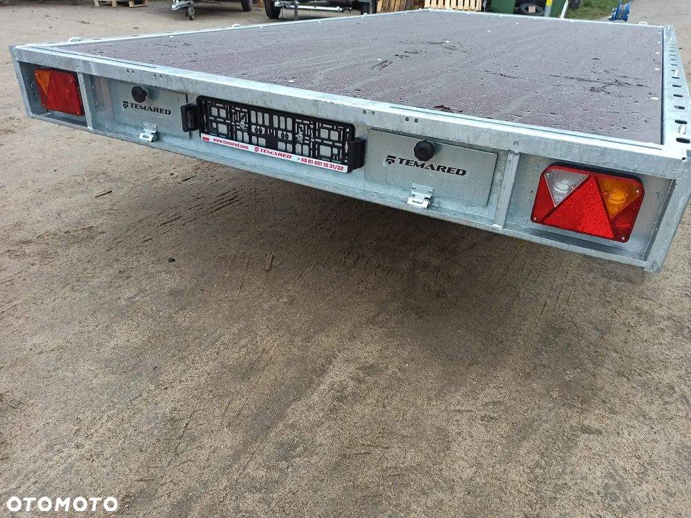 TEMARED Laweta CARPLATFORM 4,5m platforma spawana przyczepa dmc 2,7T - 8