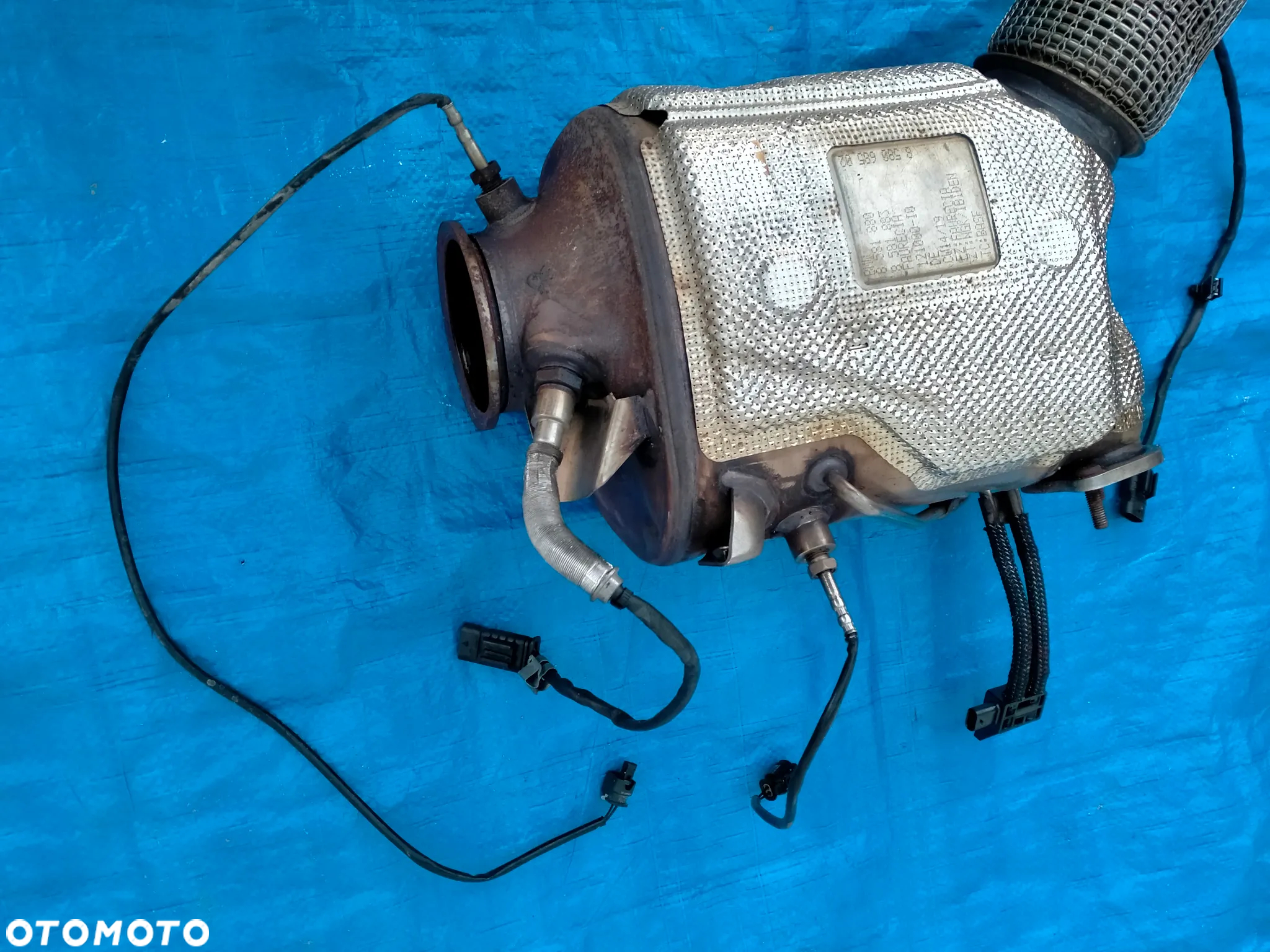 BMW 5 G30 G31 G32 3.0D / Filtr DPF Katalizator / 8581880 / 8581883 / CZUJNIK / SONDA / ORYGINAŁ - 4