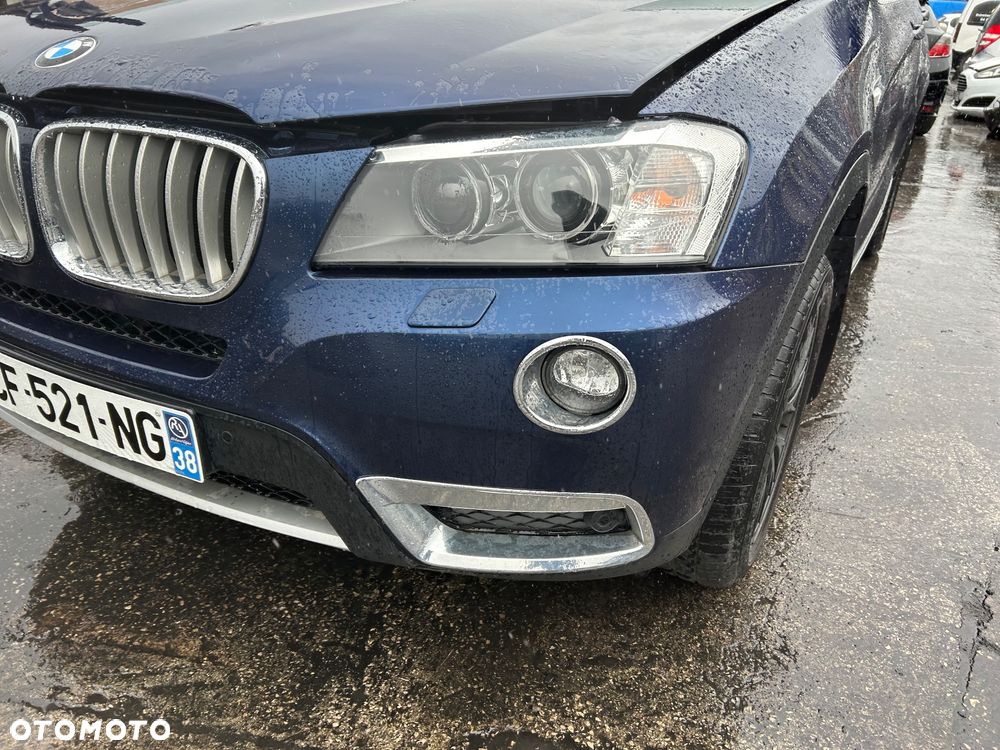Bmw x3 F25 przód kompletny maska zderzak błotniki lampy xenon europa pas przedni chłodnice 3.0 D A76/5 - 3