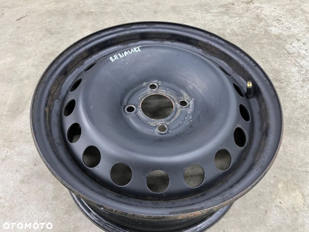 Felga Renault Megane 2 II Scenic 2 II 02-09r. 6,5jx15 ET49 4x100 felgi stalowe 15 cali 8200026031 - 7