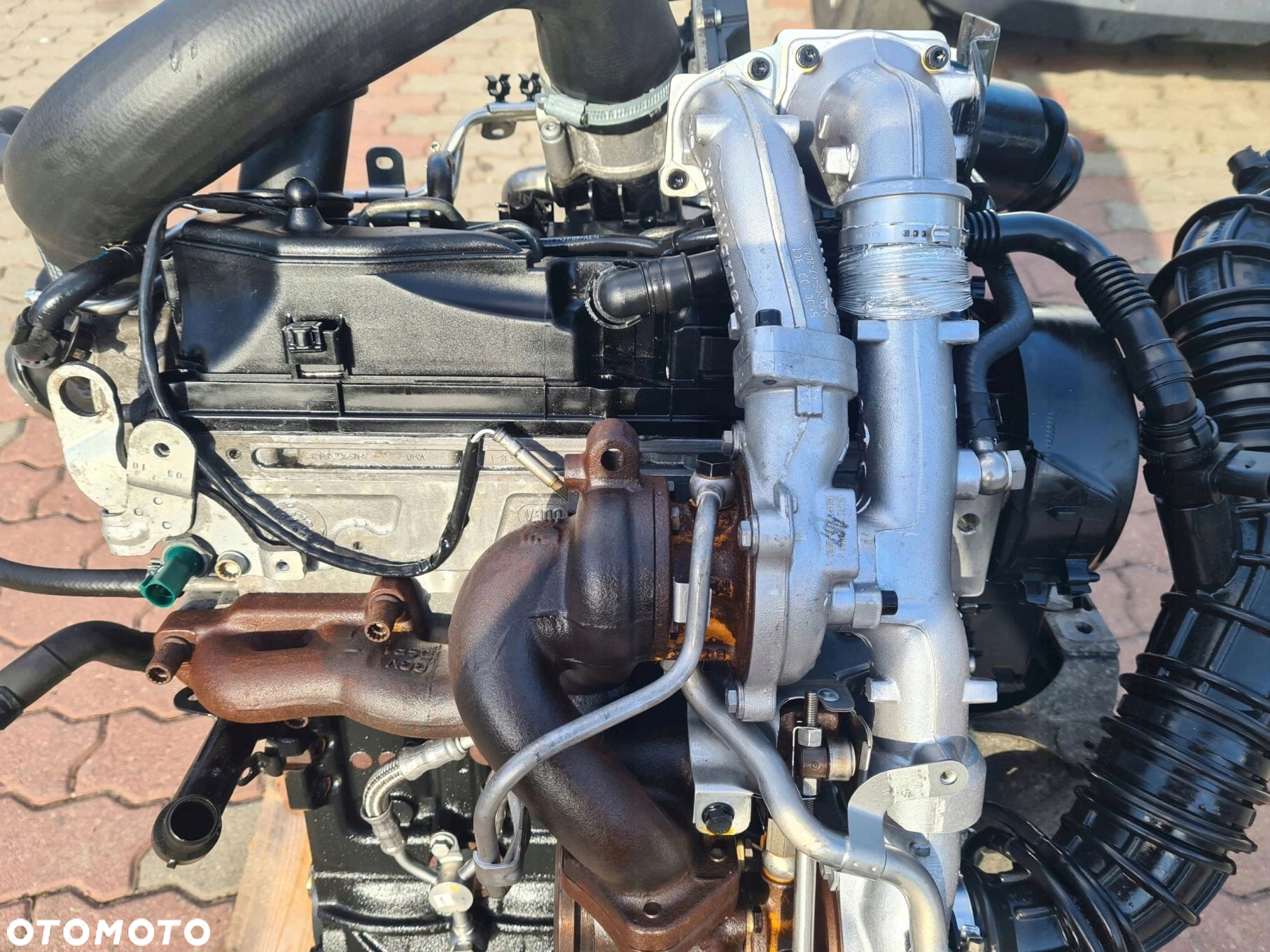 VW T5 LIFT 2.0 BiTDI silnik kompletny z osprzętem CFCA 92 000 KM - 8