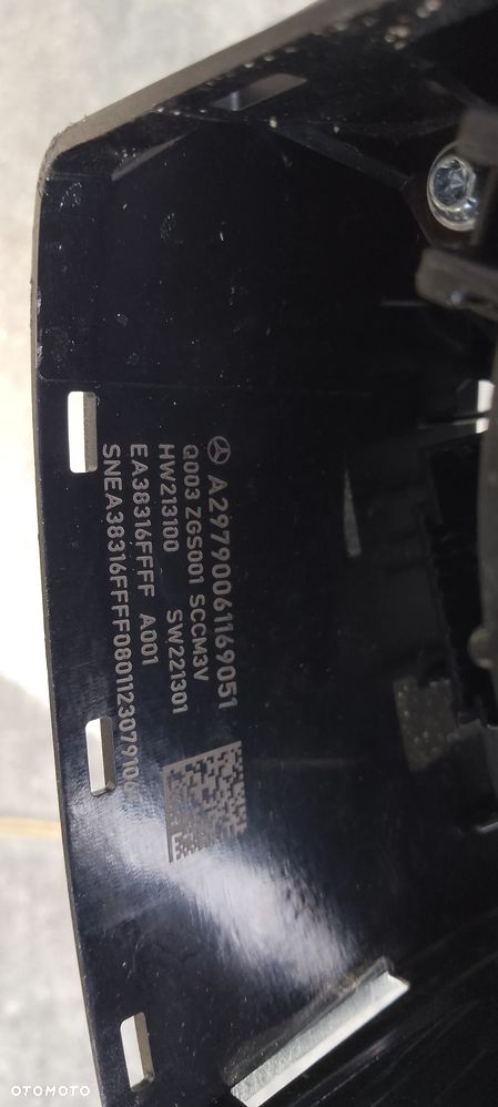 MERCEDES EQS A297 PRZEŁĄCZNIK MANETKI A2979006116 - 6