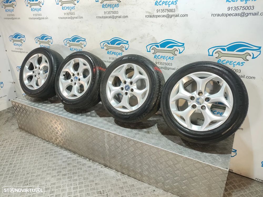Conjunto Jantes 16 Ronal Originais Ford C-MAX 7J ET50 5x108 - 11