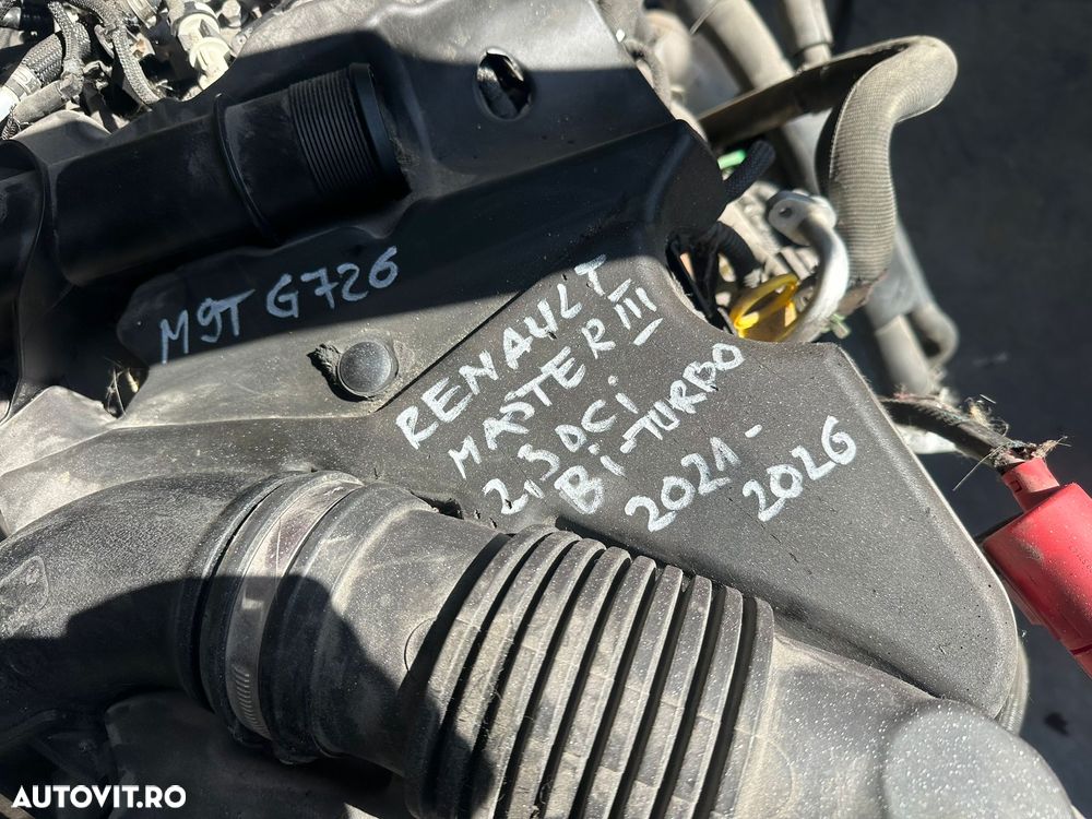 Motor complet R9TG726 Renault master 2.3 biturbo 2022 - 2