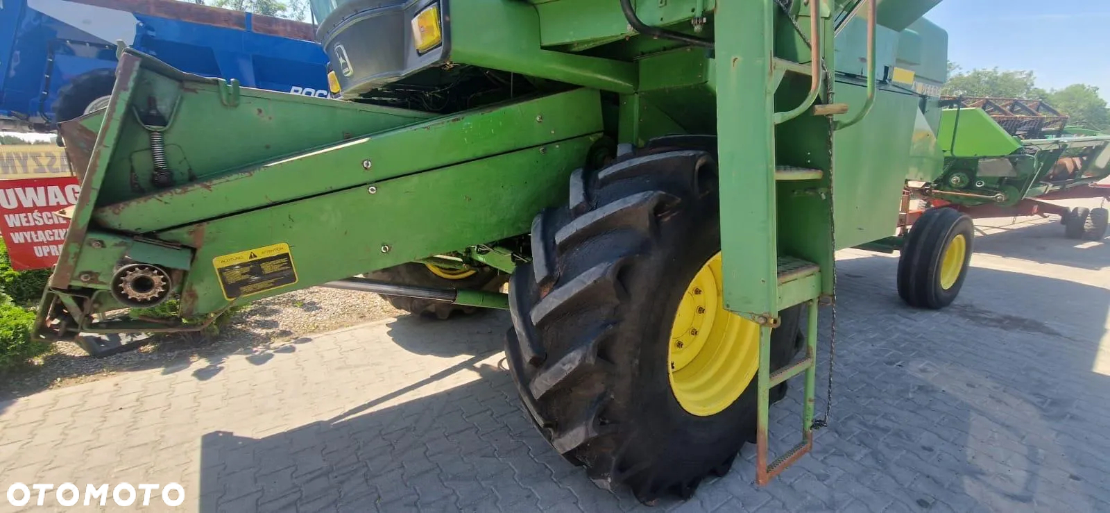 John Deere 1075 Import 3723 MTG Oryginał Kombajn zbożowy - 6