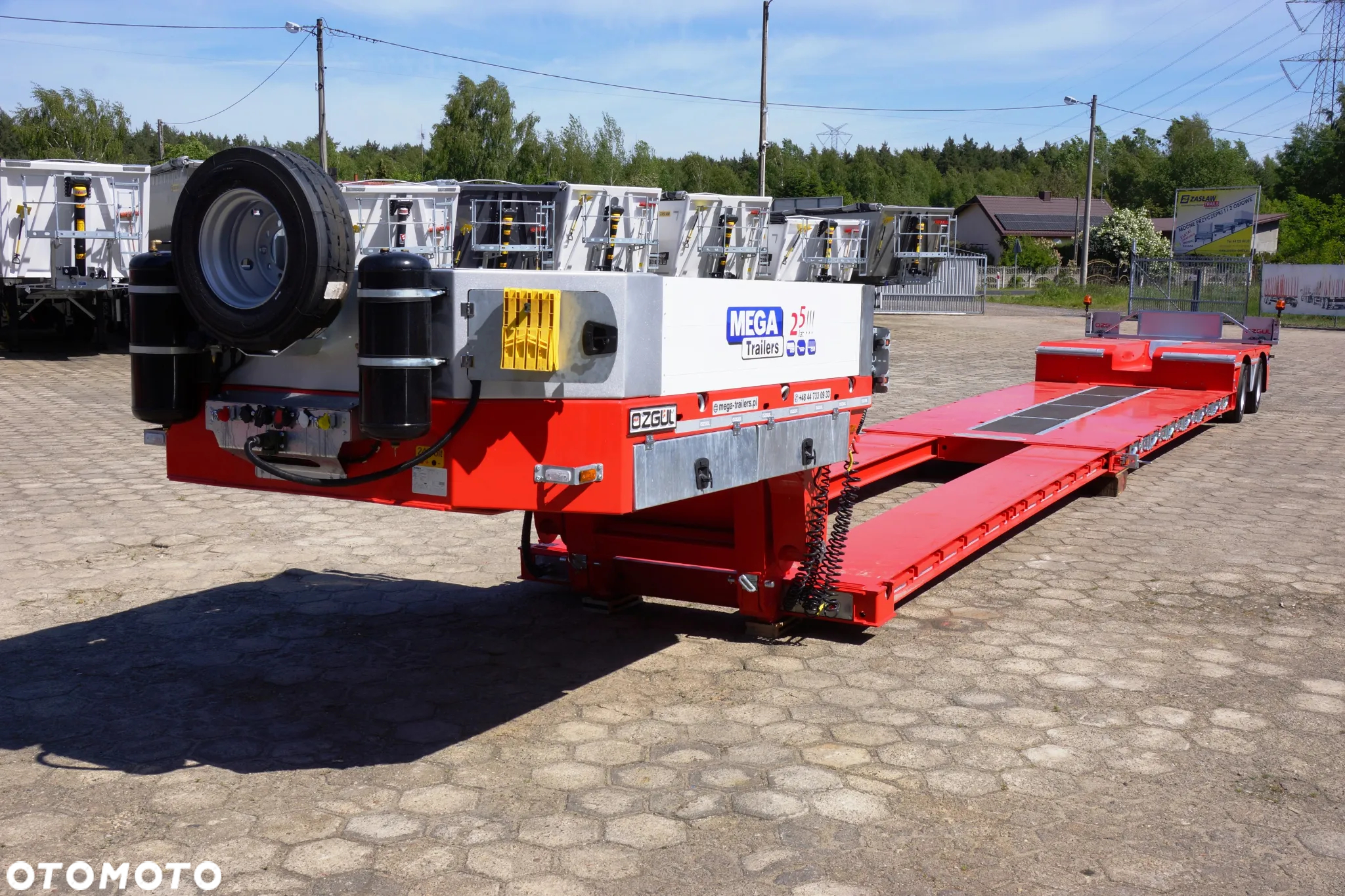 Inny TIEFBETT - MEGA TRAILERS - wersja STRONG - OSIE SAF - TRIDECK - ALUFELGI - 5