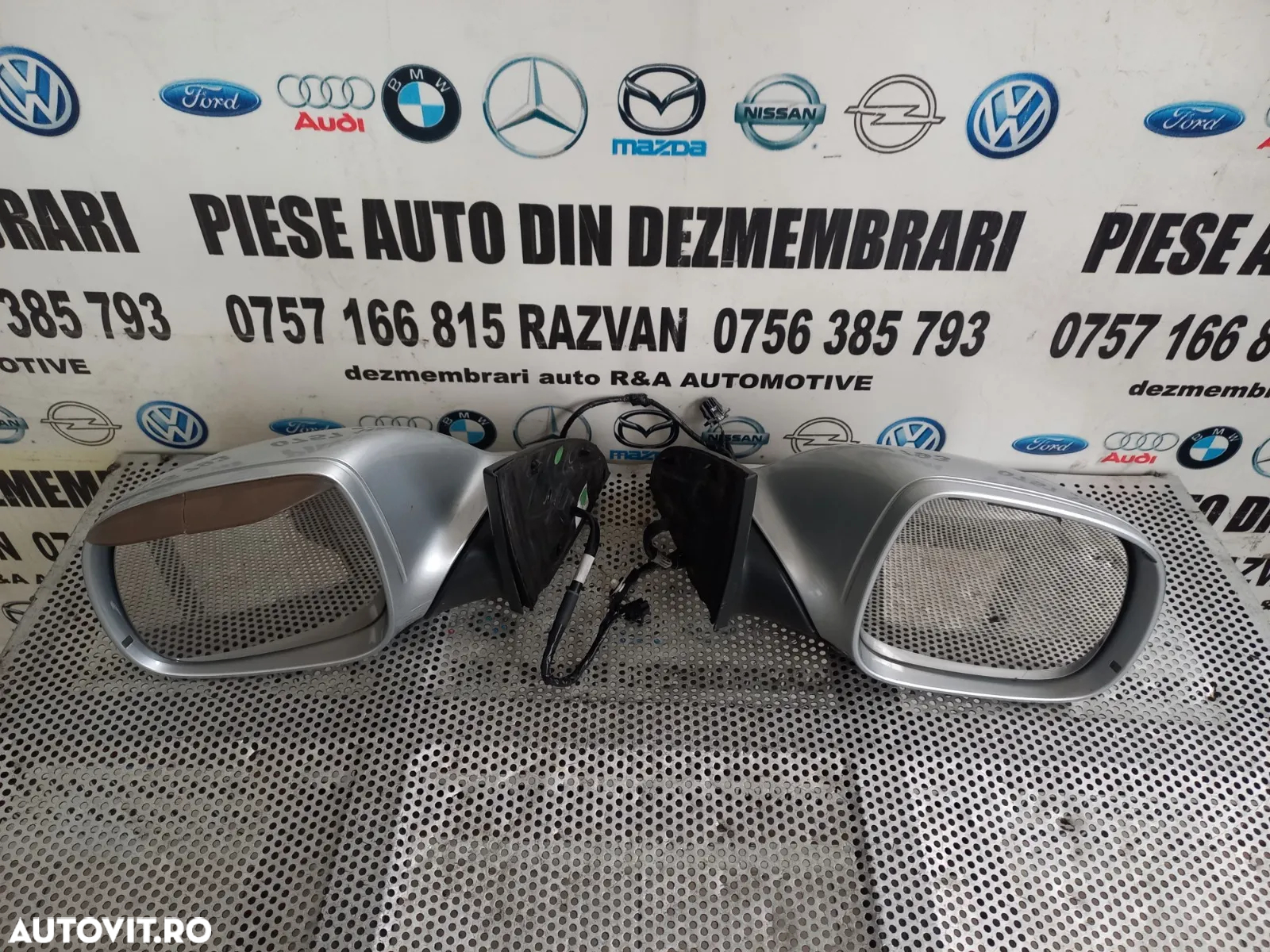 Oglinzi Oglinda Stanga Dreapta Audi Q7 4L De Anglia Cu Rabatare Electrica Si Lumini Ambientale - De - 3