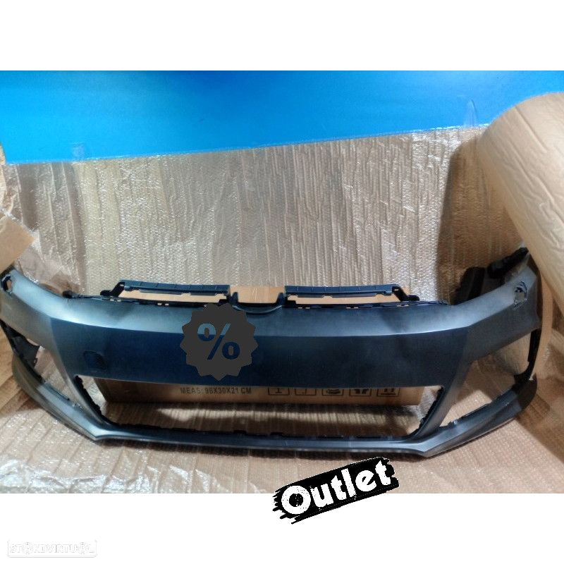C002199C7 PÁRA-CHOQUES FRONTAL VOLKSWAGEN VW GOLF 6 R20 LOOK 08-12 - 5