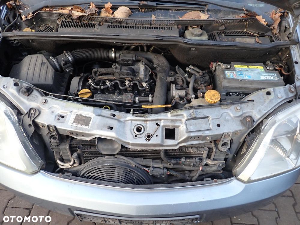 CZĘŚCI - Opel Meriva A I 1,7 CDTI Z17DTH 100KM 5B F23 lakier Z163 2005r. INDEX - 9826 - 5