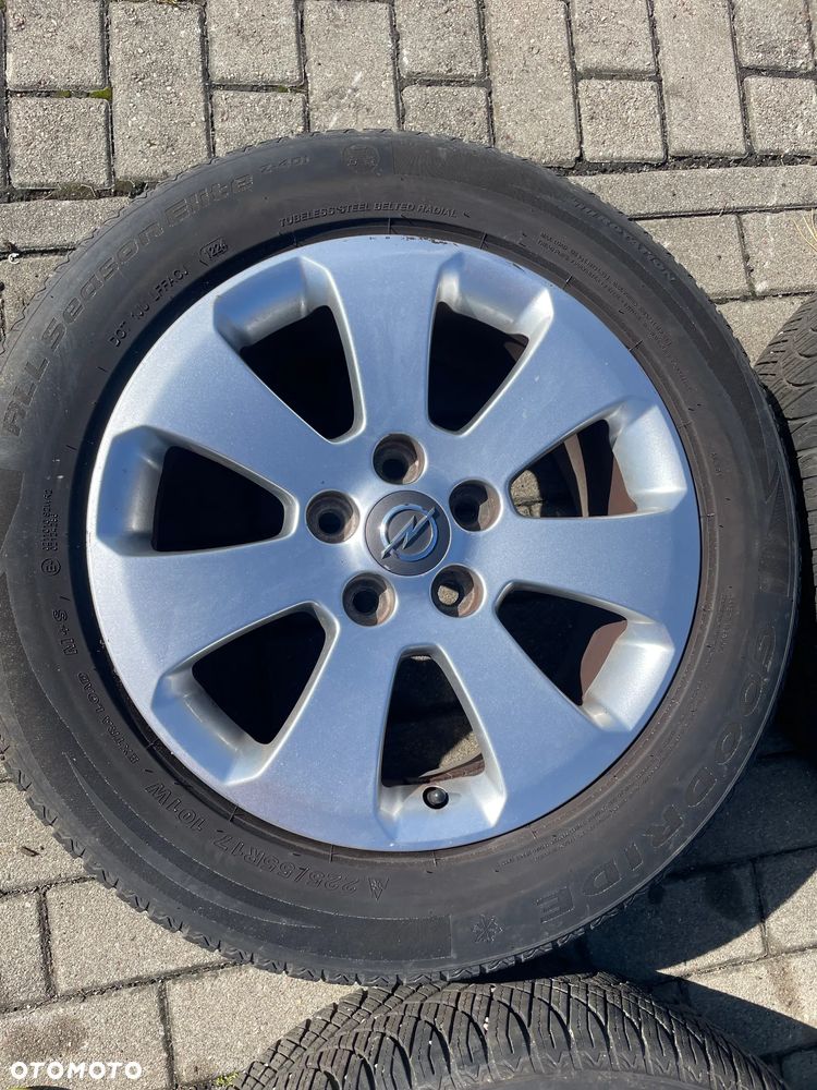 Opel Insignia A Felgi aluminiowe R17 13235010 FELGI ALUMINIOWE 5X115 ET46 KOŁA opony 5x115 235/45/18 oryginał komplet 225/55R17 - 5