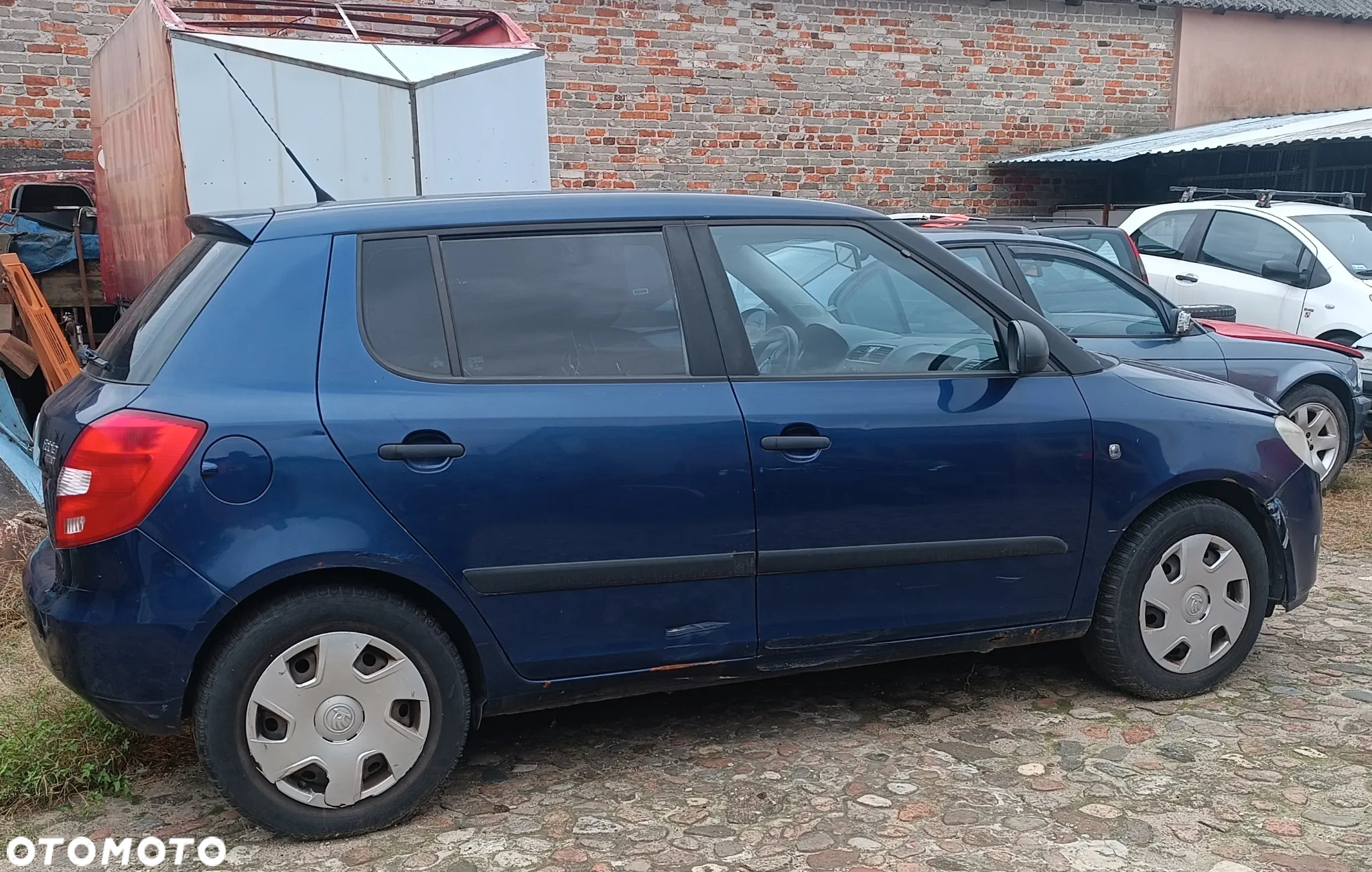 SKODA FABIA II części Drzwi Klapa Błotnik Maska Skrzynia Zawieszenie Szyby - 2