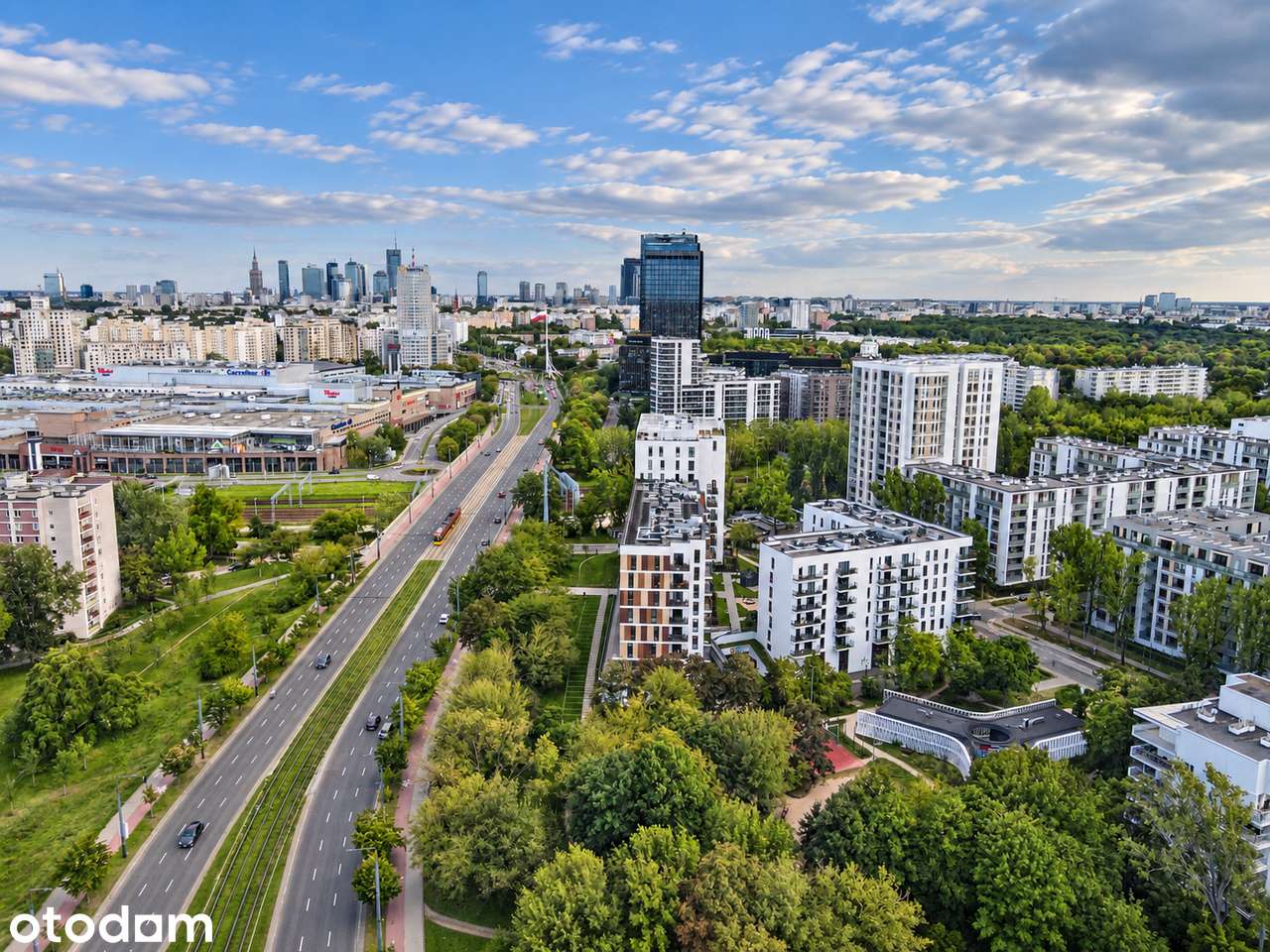 Studio ze strefą sypialnianą i dużym balkonem|Żoliborz, blisko Arkadii
