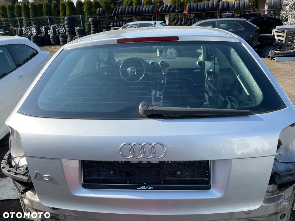 KLAPA BAGAŻNIKA TYŁ AUDI A3 8P 3D LIFT LX7W - 1